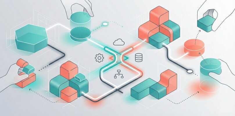 Design phase - configuring AI workflows and system integrations